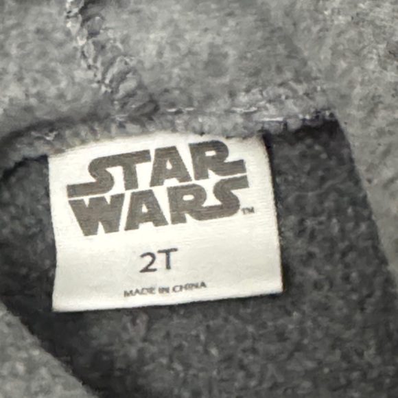 Star Wars 3D Kids Gray and Green Jogger Set - Picture 4 of 6